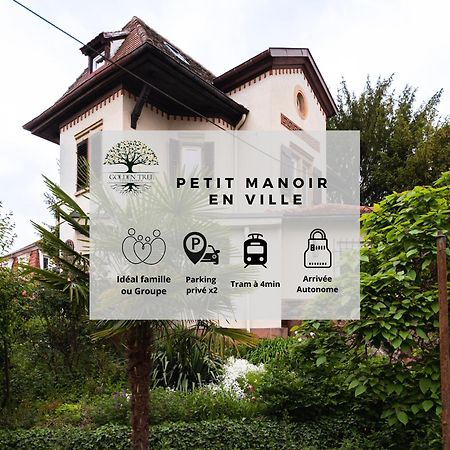Petit Manoir En Ville - Parking Prive - 15 Min Hyper-Centre Straßburg Exterior foto
